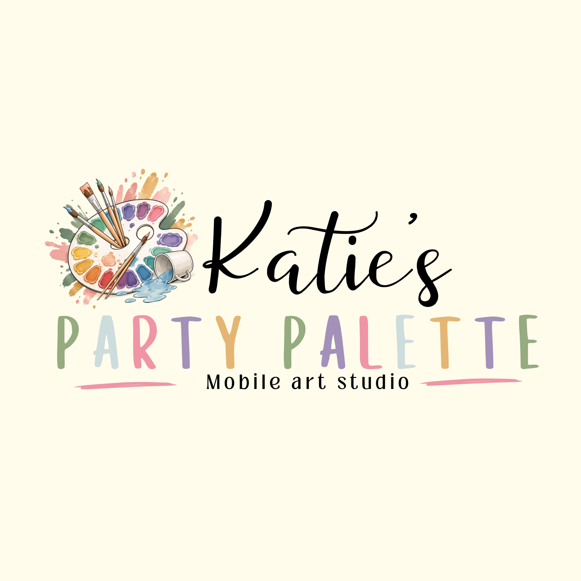 Face painting detail by Katie's Party Palette